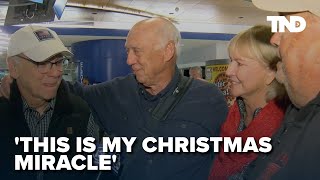 Man meets his family after being adopted 75 years ago: 'Christmas miracle'