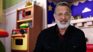 Toy Story 4: Tom Hanks "Woody" Behind the Scenes Movie Interview | ScreenSlam