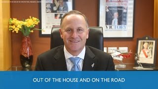 John Key PM: Out of the House and on the road