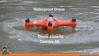 splash drone 3 le drone qui va dans l'eau (waterproof)