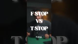 F Stop VS T Stop - What’s The Difference?