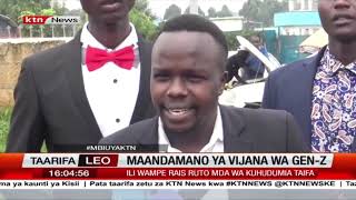 Vijana kutoka kaunti ndogo 6 wanawataka vijana wa Gen-Z kumpa Rais Ruto muda wa kutatua masuala yao