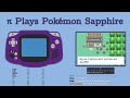 can the number π beat pokÉmon pi plays pokémon sapphire stream 151 part 1