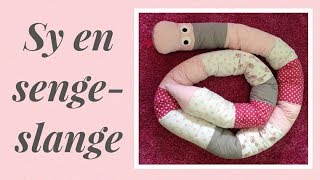 How to sew plush snake