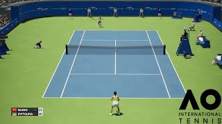 Qiang Wang vs Elina Svitolina - AO International Tennis - PS4 Gameplay