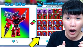 AKU TRADING UPGRADED TITAN DRILL MAN DI TOILET TOWER DEFENSE ROBLOX