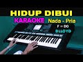 HIDUP DIBUI - D'LLOYD | KARAOKE NADA PRIA