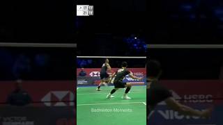 Chou Tien Chen's Unexpected Backhand Shot 🏸