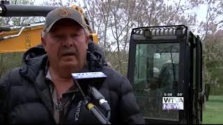 Flooding caused exposure of culverts in Chickasaw County