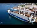 84-Meter Ship Boom Unloaded in Rijeka -  M.V. Oceanic Spectacular Unloading Process!