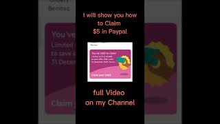 Paypal Free US$5 - Full tutorial how to Claim on my Channel