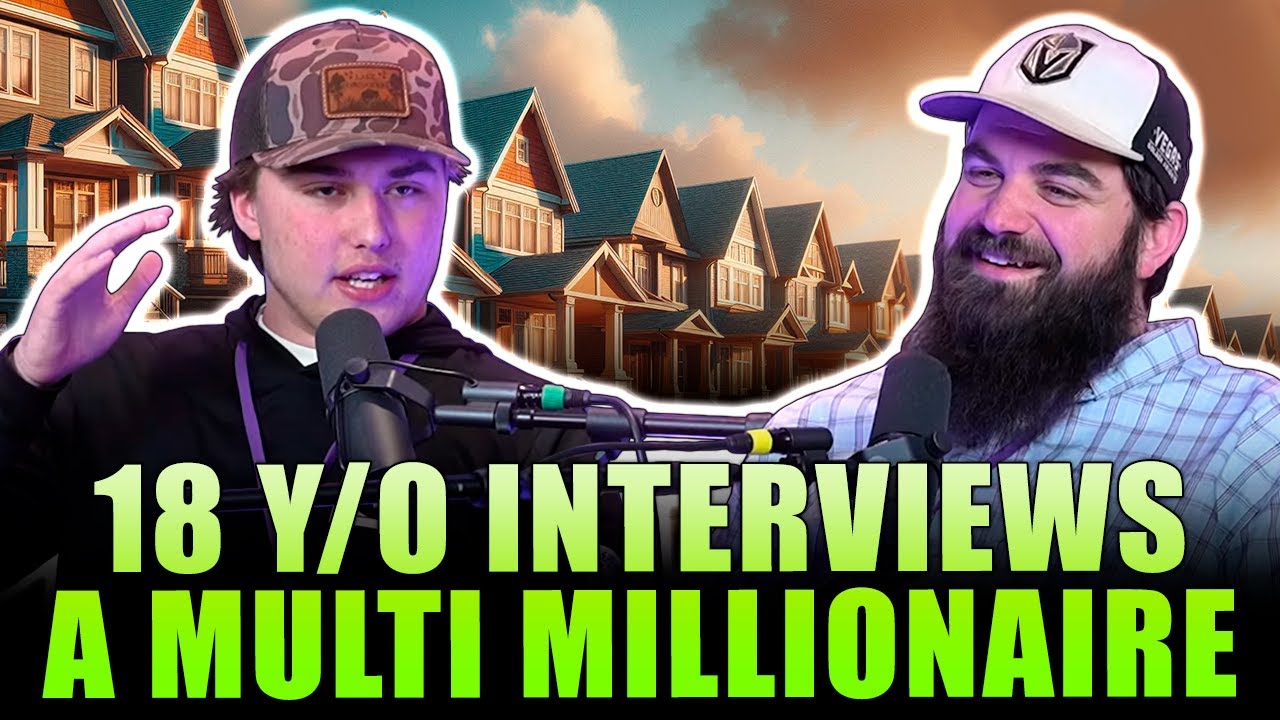 18 Year Old Interviews A Multi Millionaire Youtube