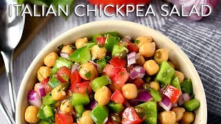 Italian Chickpea Salad