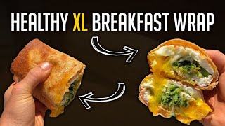 Low Carb/Diet Saving XL Breakfast Wrap | Only 350 Calories