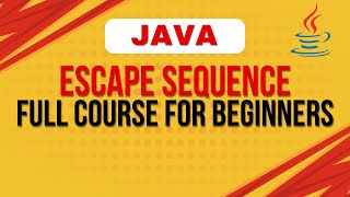 Core Java Chapter 1: Escape Sequence (English)