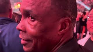 Sugar Ray Leonard REACTS to Jake Paul BEATING Mike Tyson