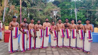 Pandimelam by Ayilur Akhil Marar and party at Nenmara Rajarajeswari temple