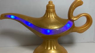 Aladdin 2019 Magic Genie Lamp Role Play Movie Toy Review