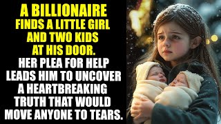 MILLIONAIRE Saves A Little Girl Holding Two Babies On A COLD DAY, But She Reveals A TRUTH To Him...