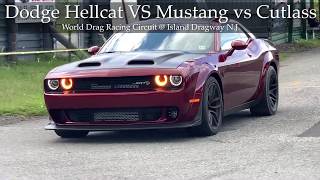 Dodge Hellcat vs Mustang vs 86 Cutlass