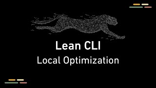 Local Parameter Optimization for Algorithmic Trading - LEAN CLI