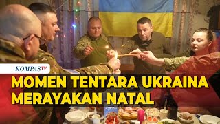 Momen Tentara Ukraina Rayakan Natal di Garis Depan Perang Lawan Rusia