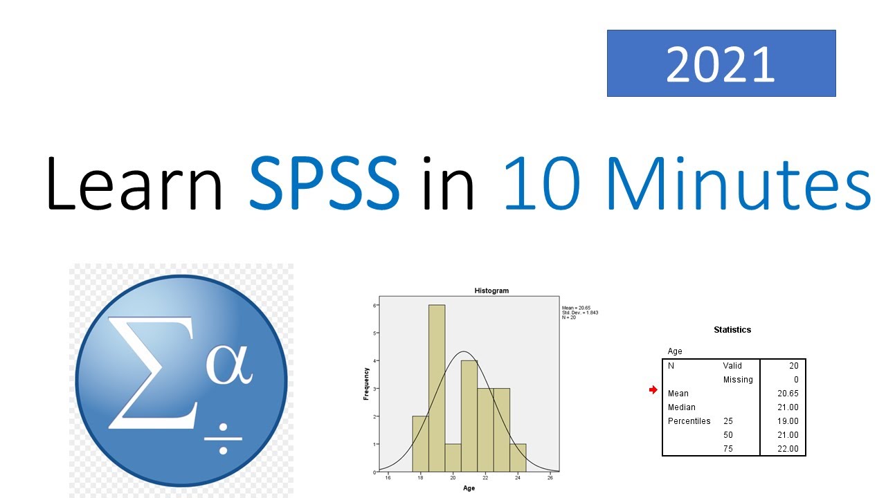 Simple SPSS Tutorial - Easy Guide For Beginners - YouTube