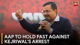 AAP Protests ED Arrest of Arvind Kejriwal at Jantar Mantar; AAP's collective fast today| India Today