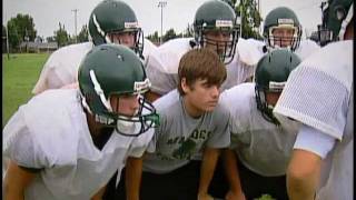 Buckle Up Arrive Alive Malden Football Helmet PSA