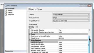 SQL Server Express 2008 R2 Tutorial 2 Making A Database
