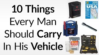 10 Things To Carry In Your Vehicle | Essential Emergency Items For Your Car Truc
