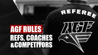 AGF Rules: Takedowns - for Refs, Coaches and Competitors