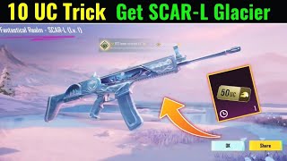 OMG🤩 GLACIER SCLAR CRATE OPENING 🤯 10 UC LUCK TRY 😱 BEST MAP EXPERIMENT IN BGMI ll PART 1