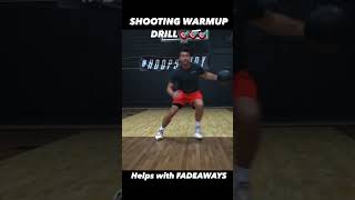 WARM-UP DRILL THAT WILL HELP YOU WORK KN YOUR FADEAWAY!!! #hoopstudy #basketball #hoops