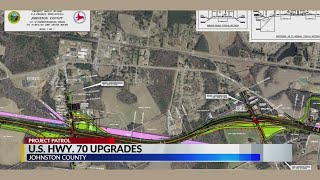 US Highway 70 upgrades in Johnston County