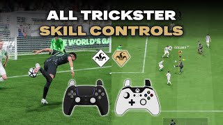 ALL TRICKSTER SKILL CONTROLS in EAFC24 w/ ONLINE GAMEPLAY EXAMPLES