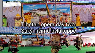 Tibetan opera day 2 sukyi nyima bylakuppe #tibetanvlogger