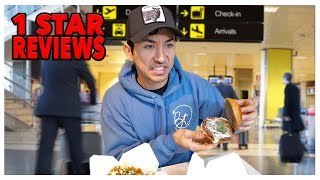 Eating At The WORST Reviewed Airport In My City (1 Star)