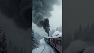 Journey in a White Tale: A Train Story in the Snowy Forest