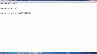 String | String Handling | String,String Buffer, String Builder, String Tokenizer In Hindi - 119