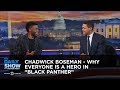 Chadwick Boseman - Why Everyone Is a Hero in 