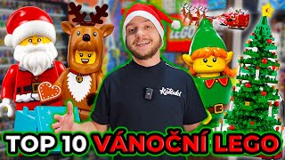 TOP 10 VÁNOČNÍCH LEGO SETŮ! 🎄