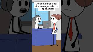 Veronika fires back at a manager who is speechless ‎@Therealveronika  #fyp #usa #corporateamerica