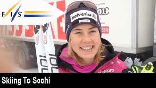 Skiing to Sochi with Laurien Van de Graaff