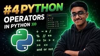 Python Tutorial #4 🔥 Operators in Python (Arithmetic, Comparison, Logical) | Beginner to Pro