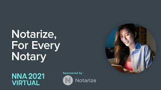 Notarize, For Every Notary