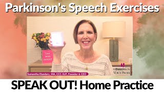 Parkinson's Speech Exercises: WATERCOLOR