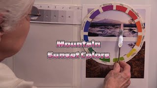 Quick Tip 420 - Mountain Sunset Colors