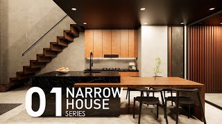 NARROW HOUSE series 01  |  Brutally Minimalist Architecture