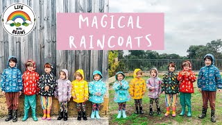 Magical Colour Changing Raincoats